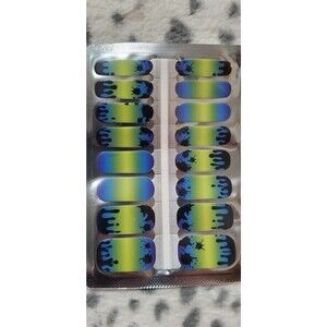 Paint Splatter Nail Strips